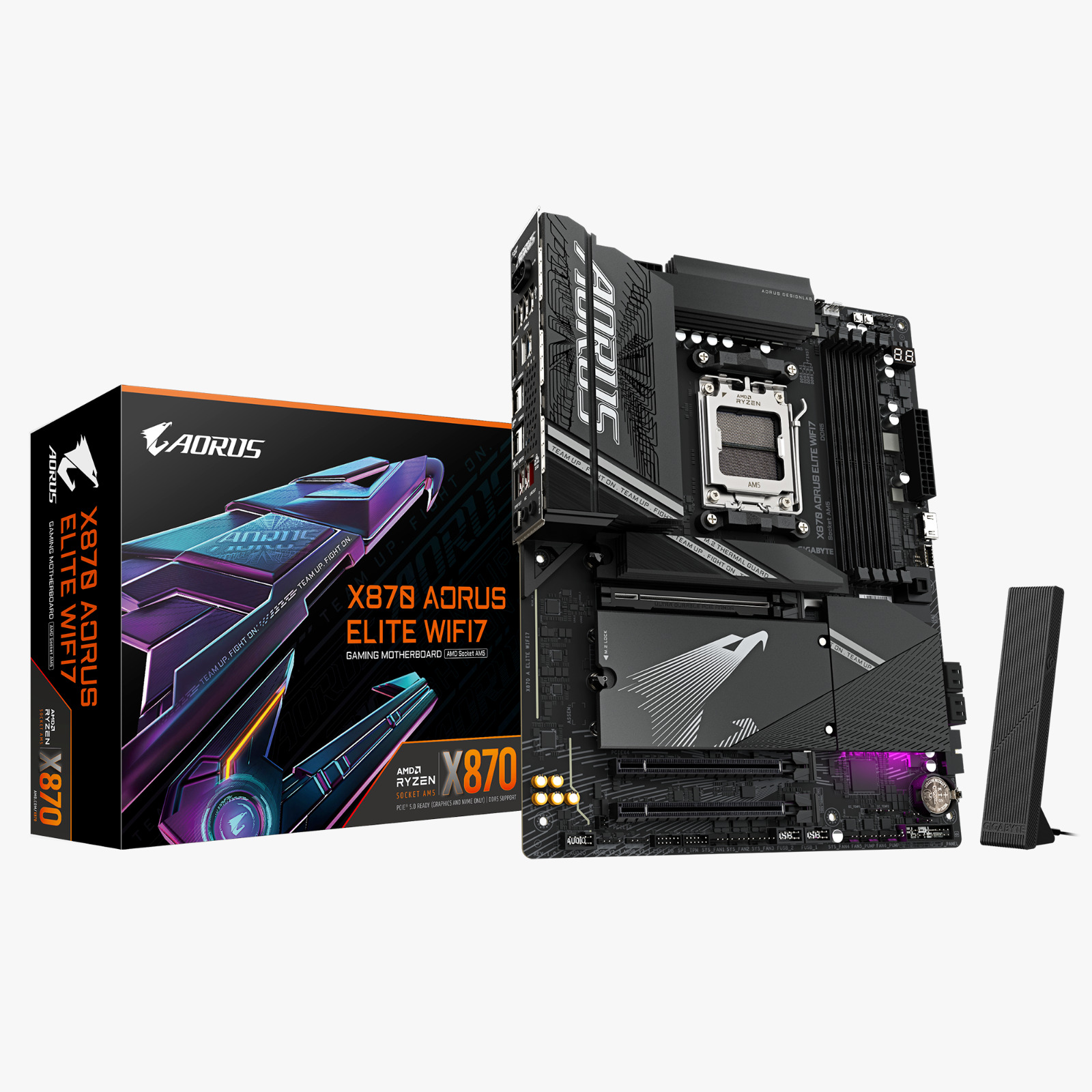 CM AMD GIGABYTE X870 AORUS ELITE WIFI7 BLACK DDR5